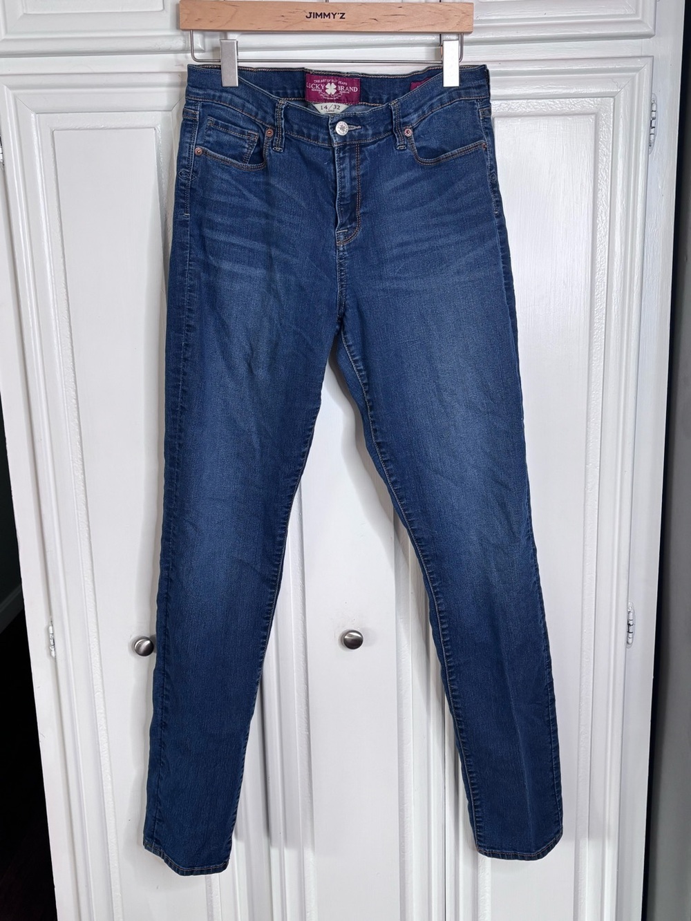 Lucky Brand Women's Indigo Skinny Jeans sz14 long